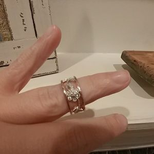 Cocktail Ring Floral Band